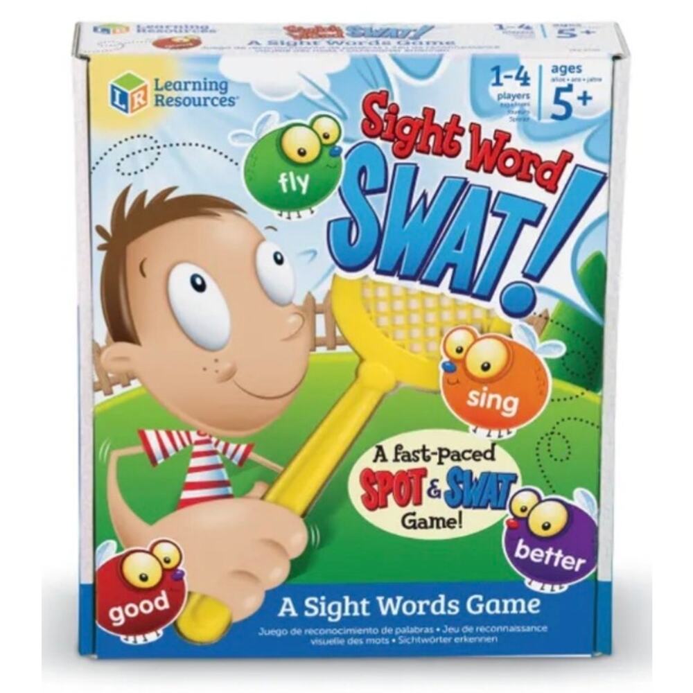 Learning Resources Sight Word Swat! game 
1-4 players ages 5+